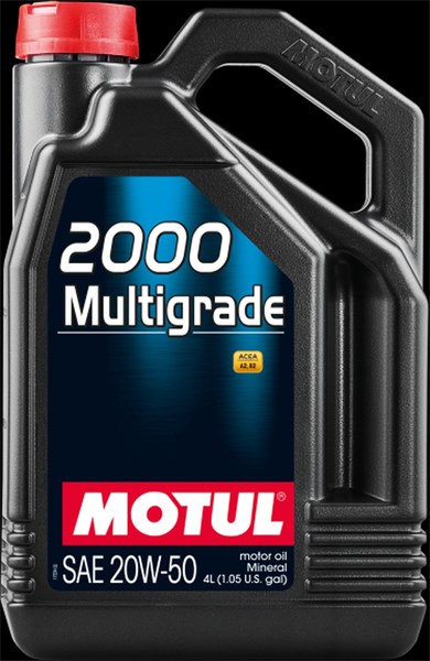 Motorolje MOTUL 2000 MULTIGRADE 20W50 MOTUL 2000 multigrade 20w50 MOTUL