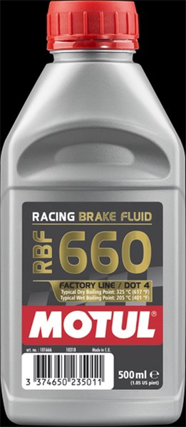 RBF 660 Bremsevæske DOT 3 500ml MOTUL Rbf 660 factory line MOTUL