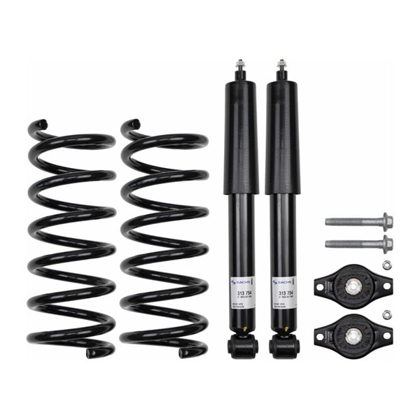 Opphegningssats, fjærer. støtdempere, bakaksel begge sider