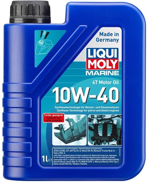 Motorolje marin Liqui Moly firetaktsolje 4T 10W-40 1L LIQUI MOLY LIQUI MOLY