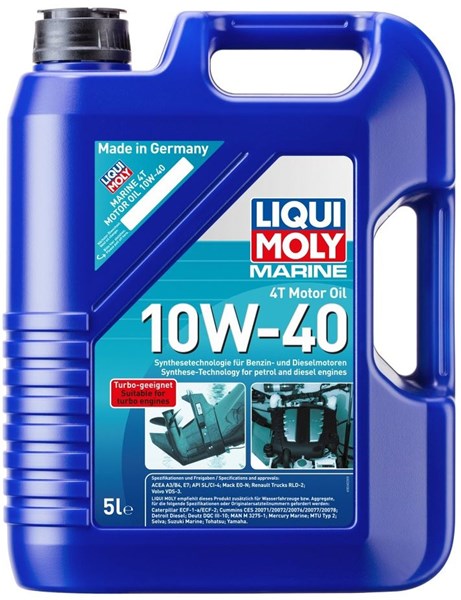 Motorolje marin Liqui Moly firetaktsolje 4T 10W-40 5L LIQUI MOLY LIQUI MOLY