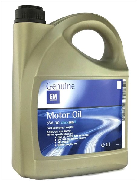 Motorolje Opel-gm Dexos2 5w-30, 5l Original