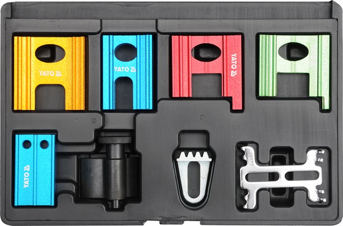 Registerreim-låsesett, 8 deler YATO Yato