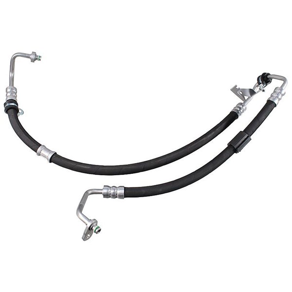 Hydraulikkslange, styring, Fra hydraulikkpumpe til styresnekke