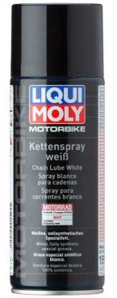 Kjedespray vit helsyntetiskt Liqui Moly Motorbike 400ml LIQUI MOLY