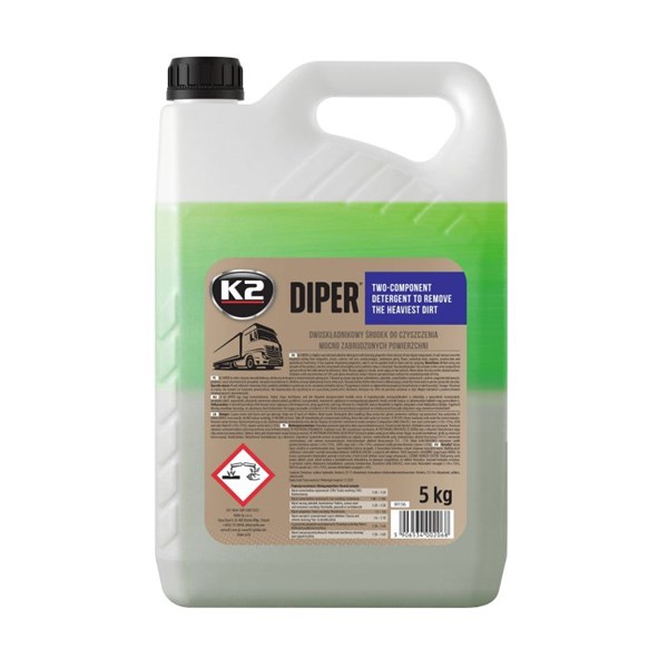 Diper two component detergent Avfetting 5L K2 K2