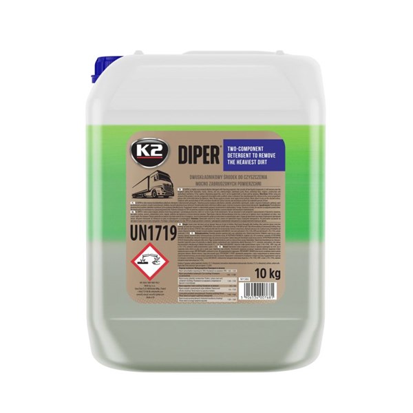Diper two component detergent Avfetting 10L K2 K2