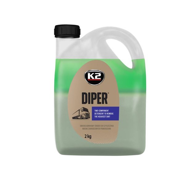 Diper two component detergent Avfetting 2L K2 K2