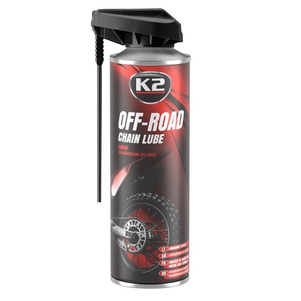 Kjedespray K2 Off-road Chain Lube 500ml K2