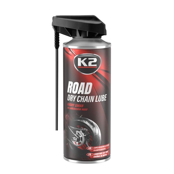 Kjedespray K2 Road Dry Chain Lube 400ml K2