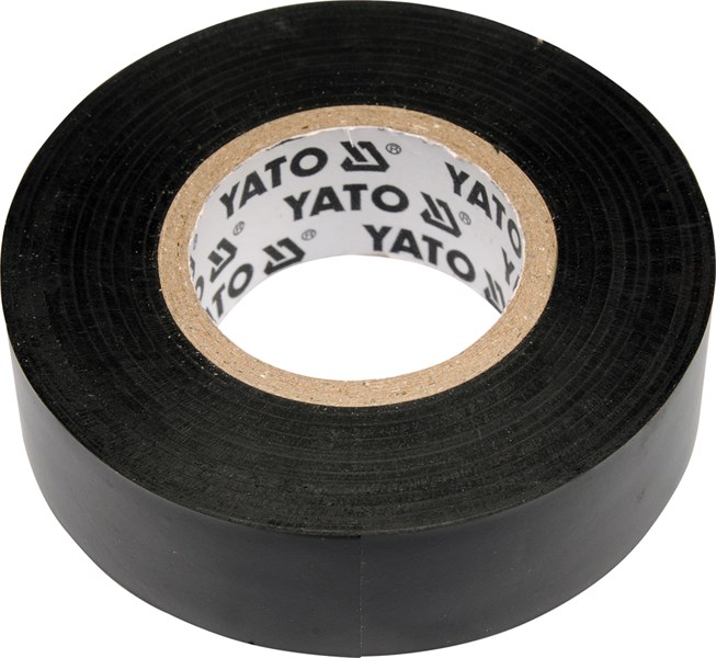 El-tape svart 19 mm x 20 m YATO Yato