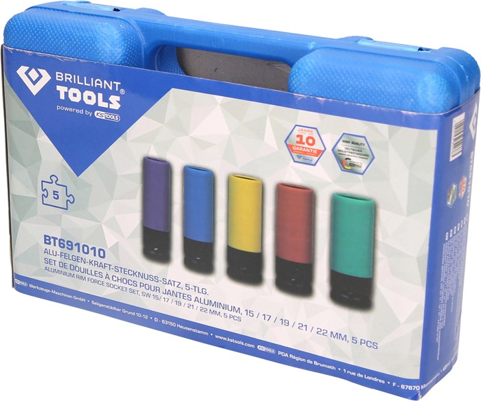 Kraftpipesett 1/2"- 15,17, 19, 21, 22 mm