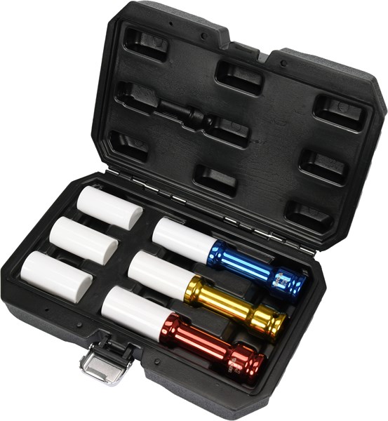 lang Kraftpipesett 1/2"- 15,17, 19, 21, 22 mm YATO Yato