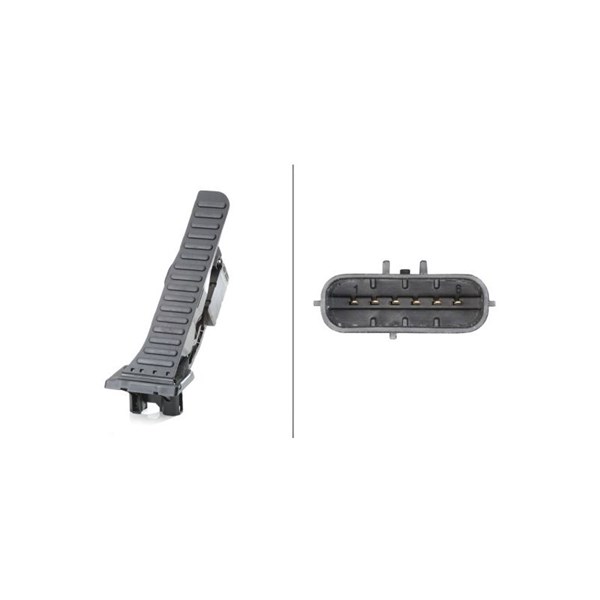 Sensor, gasspedalstilling HELLA HELLA