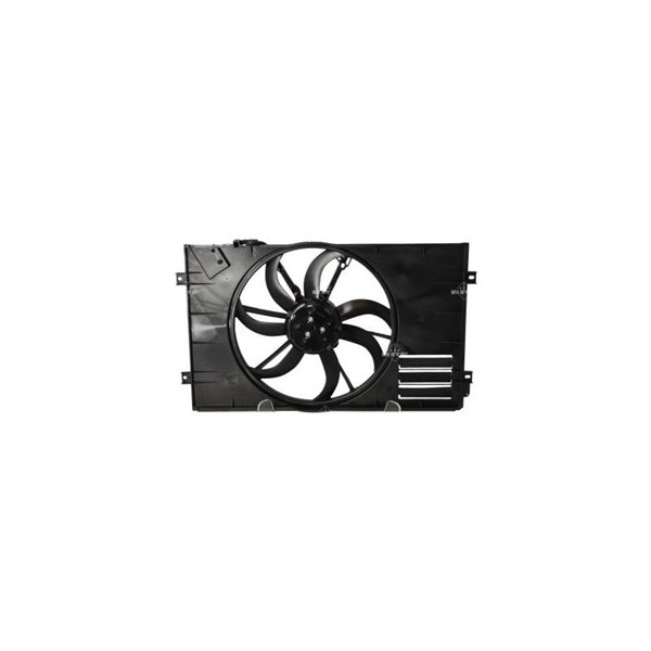 Ventilator, motorkjøling 12V, Bak, Venstre NRF - audi, seat, skoda, vw - OE 1K0121203AH, 1K0959455FB