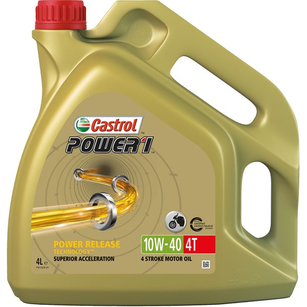 MC Motorolje Castrol POWER1 4T 10W-40, 4L CASTROL