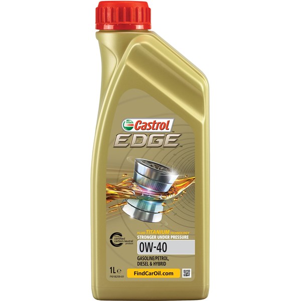 Motorolje Castrol EDGE 0W-40 C3, 1L CASTROL