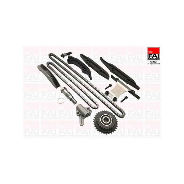 Registerkjedesett, Nede, Øvre