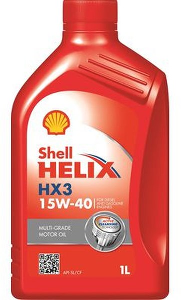MOTOROLJE Helix HX3 15W-40 CF, SL 1L SHELL SHELL