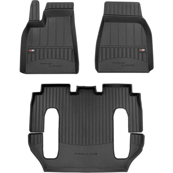 Gulvmattesett Tesla Model X Passenger 2015-2021 Frogum