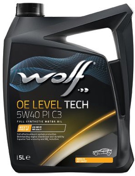 MOTOROLJE WOLF OE LEVEL TECH  5W-40 PI C3,5L WOLF WOLF