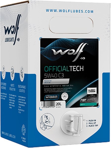 MOTOROLJE WOLF OFFICIALTECH 5W-40 C3,20L WOLF WOLF