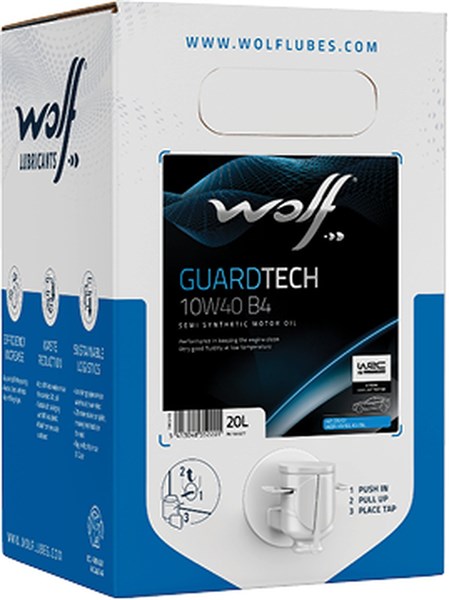MOTOROLJE WOLF GUARDTECH 10W-40 A3/B3, A3/B4,20L WOLF WOLF