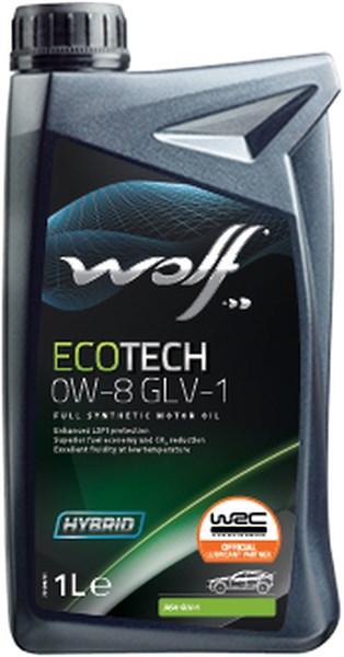 Motorolje Wolf Ecotech 0w-8 Glv-1,1l WOLF