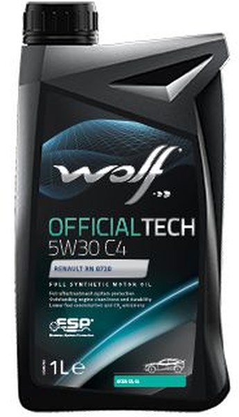 Motorolje Wolf Officialtech 5w-30 C3, C4,1l WOLF