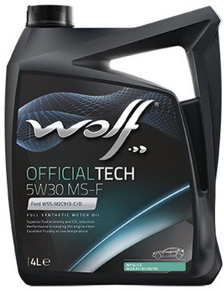 Motorolje Wolf Officialtech 5w-30 Ms-f A1/b1, A5/b5,4l WOLF