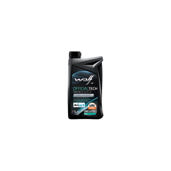 Motorolje Wolf Officialtech 5w-30 C2/c3,1l, Universal - 1816174