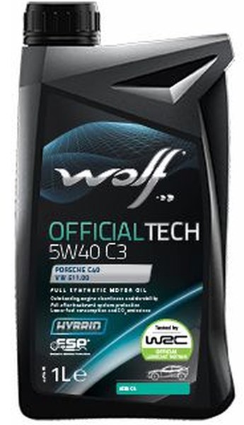 Motorolje Wolf Officialtech 5w-40 C3,1l - P1816181 - 1816181