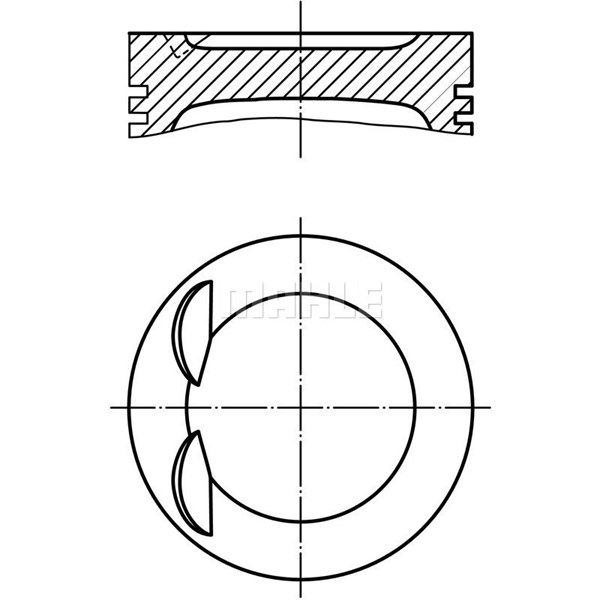 Stempel MAHLE MAHLE