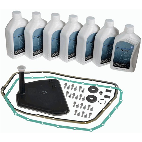 Delesett, oljeskift automatisk girkasse ZF ZF