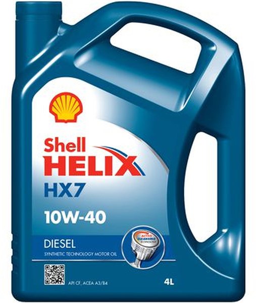MOTOROLJE Helix HX7 Diesel 10W-40 A3/B4 4L SHELL