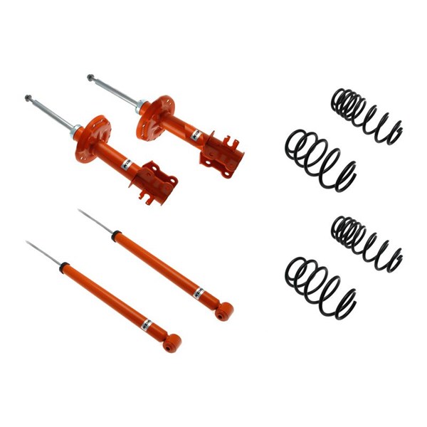 Opphegningssats, fjærer. støtdempere, Foran eller bak KONI