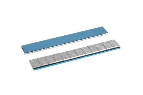 aluminiumsfelger Grå 6kg Balansevekt Lim 12x5g