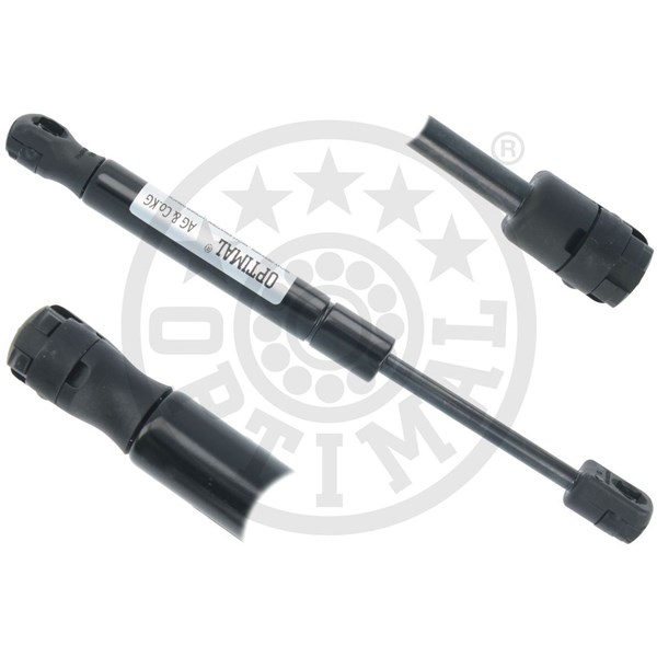 Gassfjær, seteregulering, på begge sider