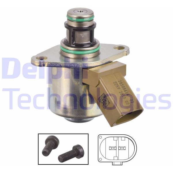 Styreventil, drivstoffmengde (Common-Rail-system) DELPHI