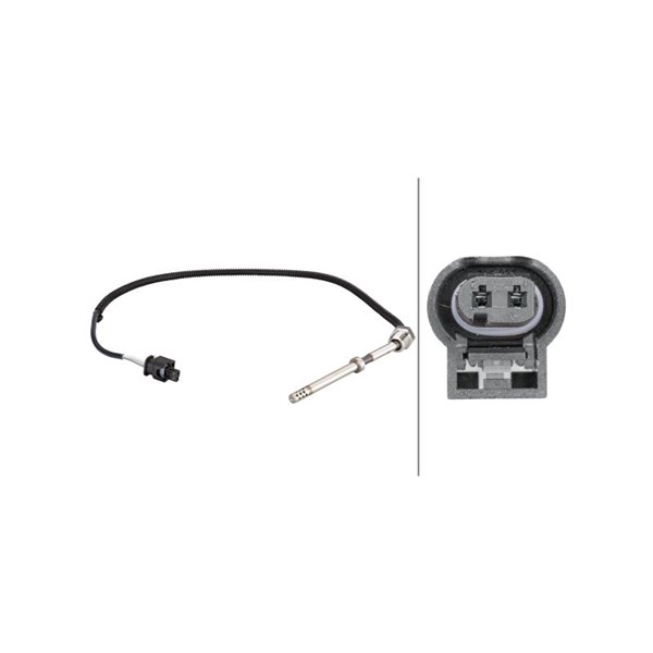 Sensor, avgasstempertur HELLA HELLA