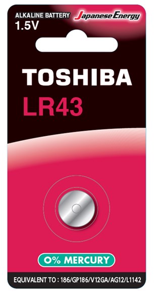 Lr43 Battery 1.5v Alkaline 1.5V