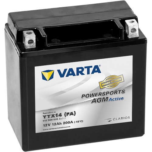 MC Batteri AGM VARTA TX14 (FA) 12V 12Ah 200A VARTA