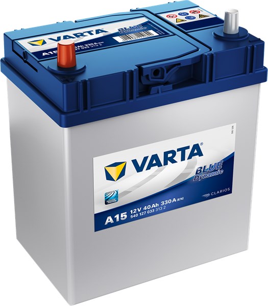 Startbatteri Varta Blue Dynamic A15 12v 40ah 330a VARTA