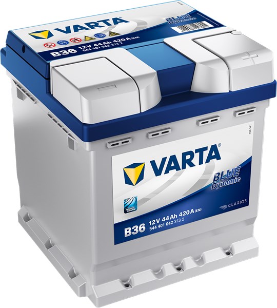 STARTER BATTERI VARTA BLUE DYNAMIC B36 12V 44AH 420A VARTA