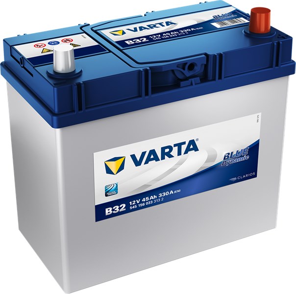 STARTER BATTERI VARTA BLUE DYNAMIC B32 12V 45AH 330A VARTA