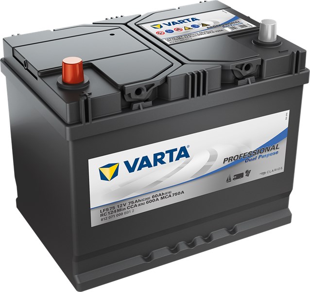 Starter Batteri Varta Professional 12v 75ah 600a VARTA