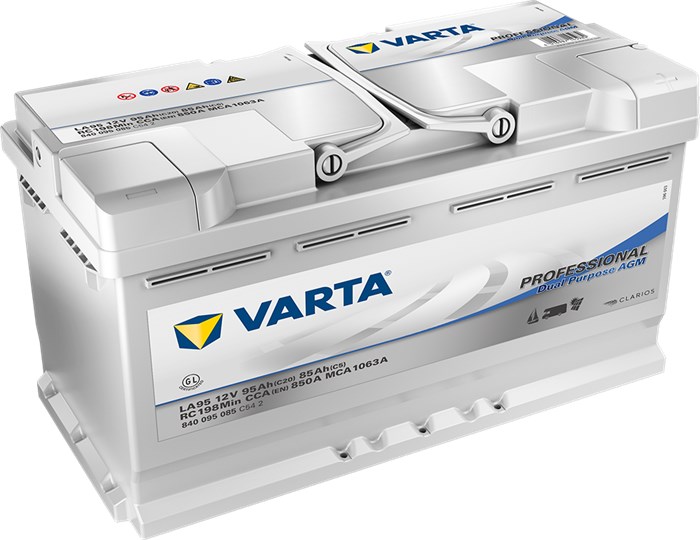 Starter Batteri Varta Prof Dp Agm La95 12v 95ah 850a VARTA