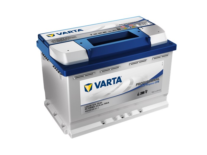 STARTER BATTERI VARTA Professional Dual Purpose EFB 760A VARTA VARTA