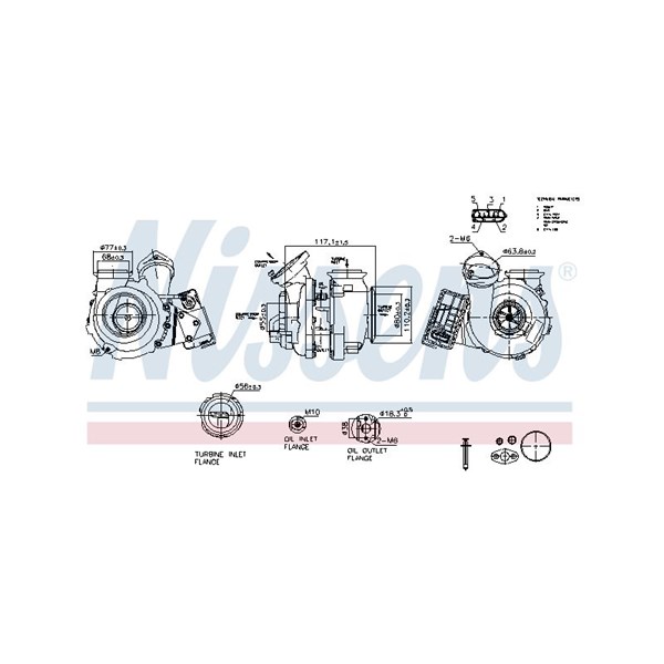 Turbo NISSENS NISSENS
