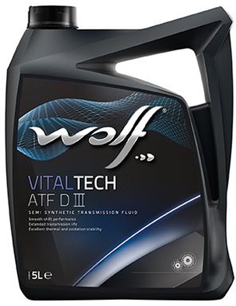 Olje Automatgir WOLF VITALTECH ATF DIII, 5L WOLF